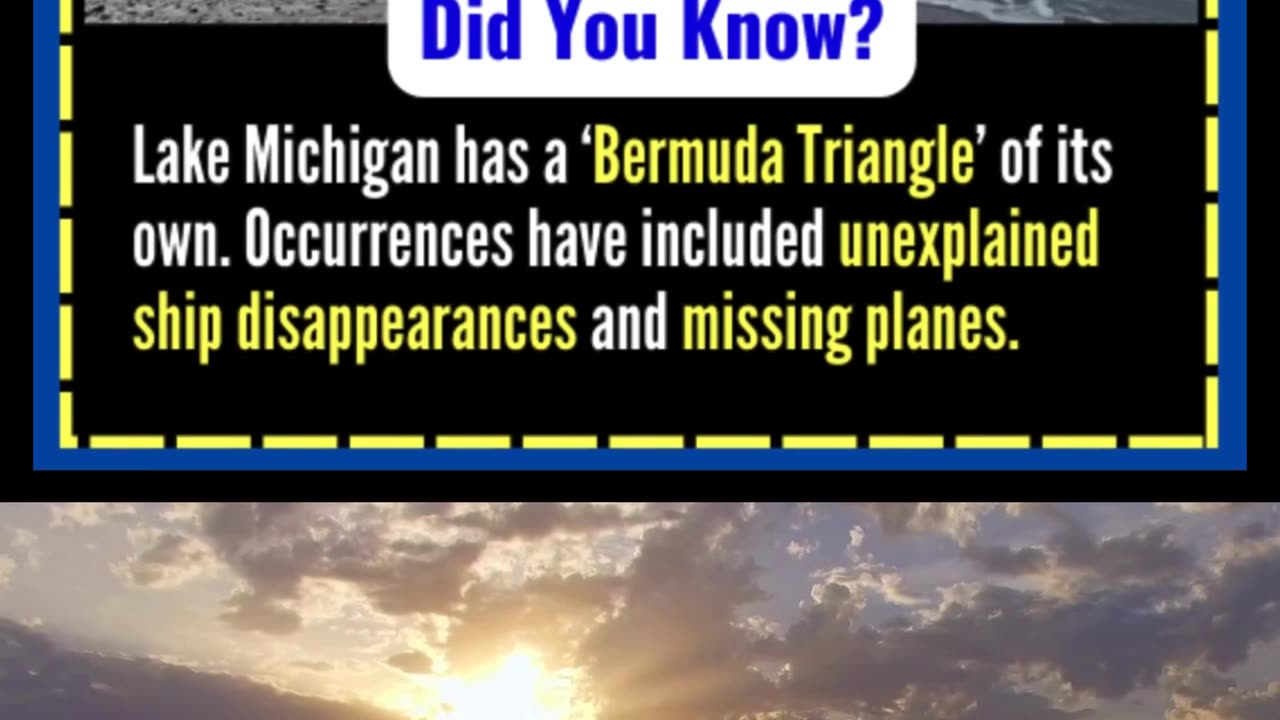 Did you know - Lake Michigan has a ‘Bermuda Triangle’ of its own?