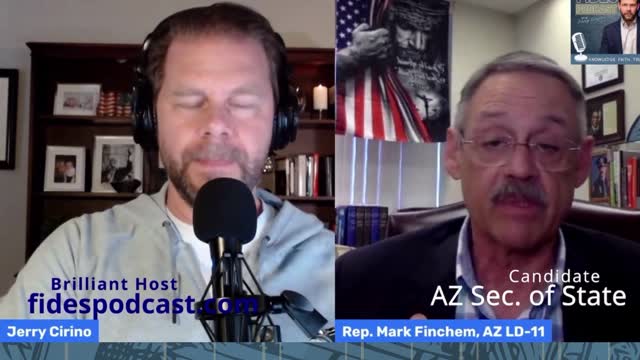 Mark Finchem, AZ Sec. of State Candidate, on the border