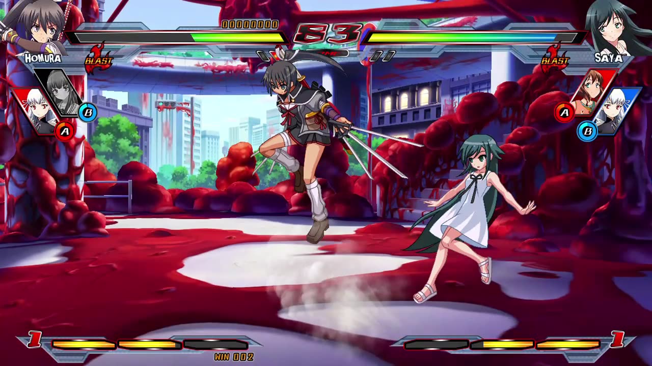 Homura vs Saya