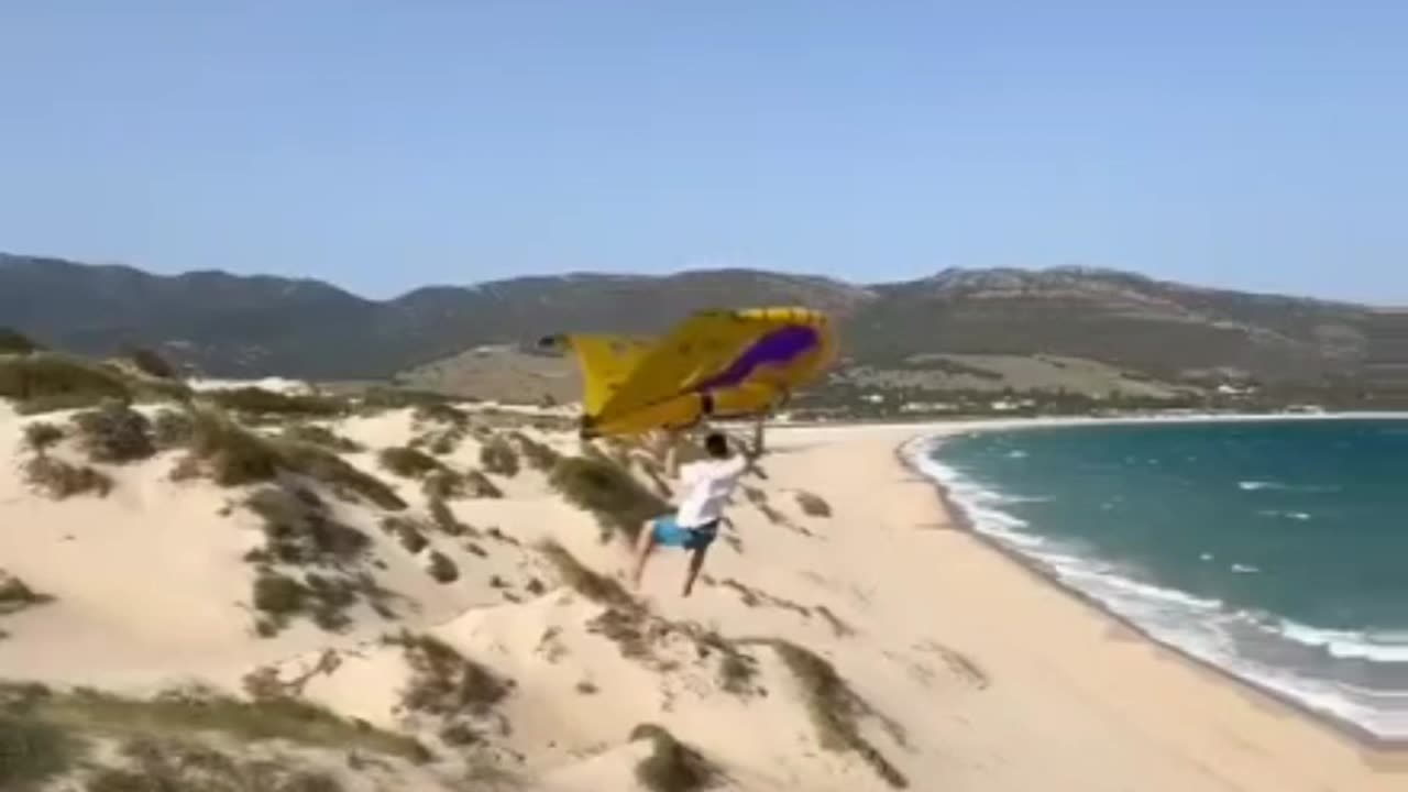 Kid flying crazy high with a Wing! 😱🤯