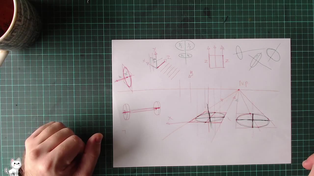 How to draw wheels. Part 1