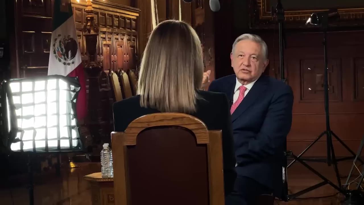 Entrevista al presidente Andrés Manuel López Obrador en 60 minutos de CBS.