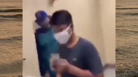 Opppsss!! a guy just want to poop, most funny video, can't stop watching over and over
