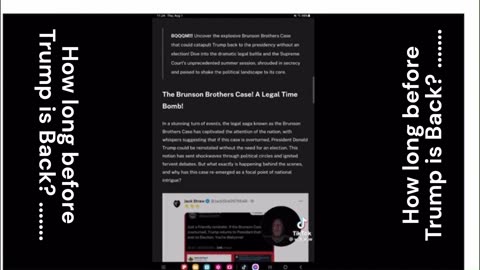 Extra!, Extra!, Has SCOTUS RULED over the Brunson Case? .......