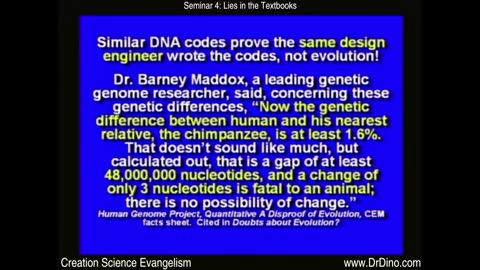 The Kent Hovind Creation Seminar - Lies in the Textbooks