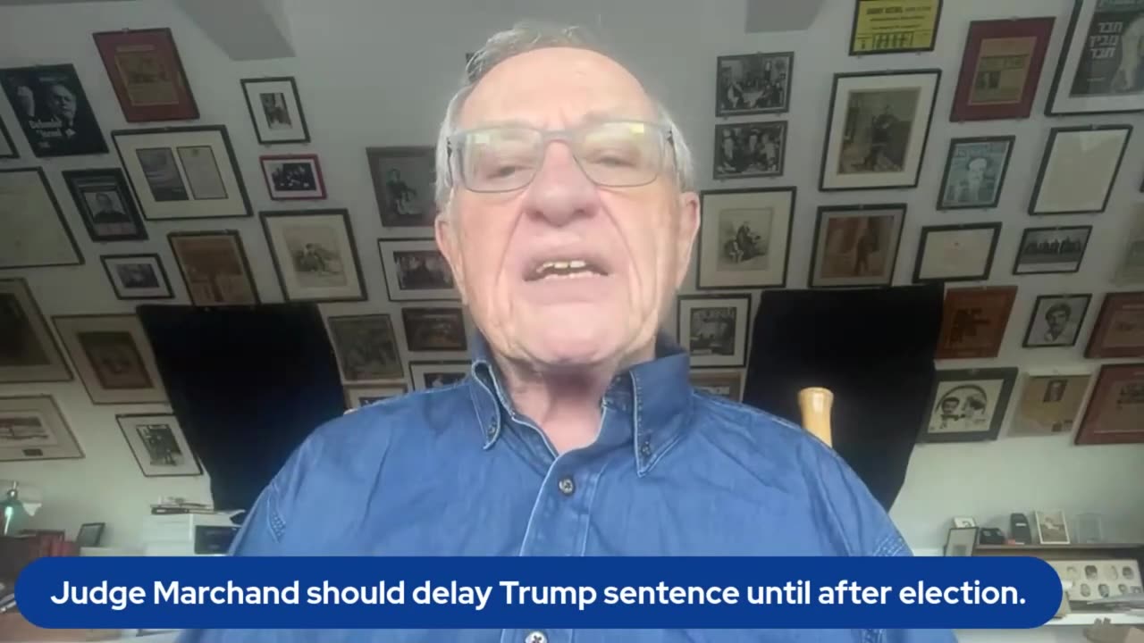 Alan Dershowitz Says Judge Should Delay Sentencing Of Trump In Business Docs Case