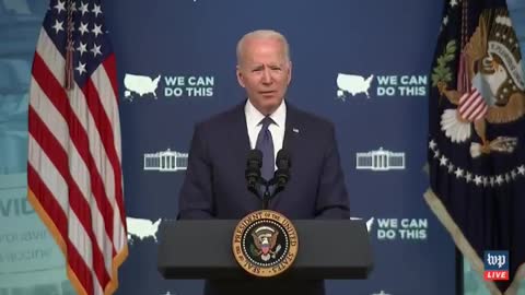 Biden: We need to go "door-to-door, literally knocking on doors" to check people for vaccinations