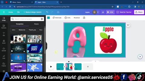 Kids Learning | No Voice No Face $550/ Day | Online Earning 2024