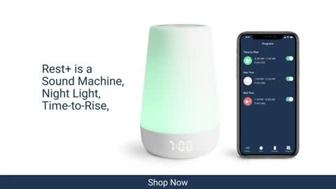 Hatch Rest+ Baby Sound Machine, Night