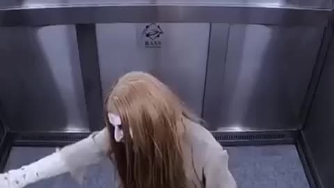 Scary Demon in the Elevator Prank 🙀🥶😰