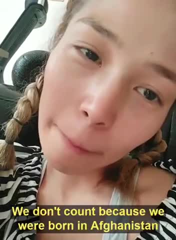 Afghan Girl Tears “ Future getting shattered as Taliban advances