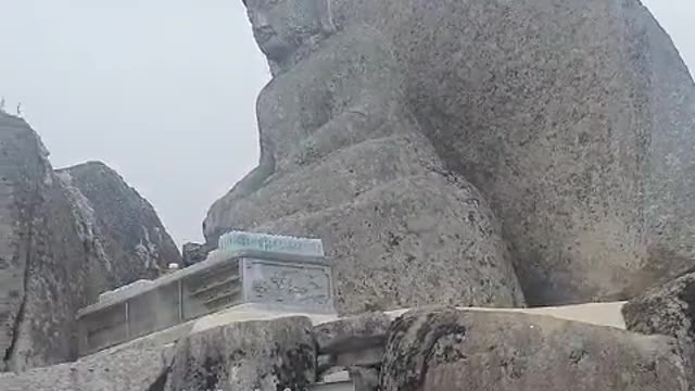 1,000-year-old rock