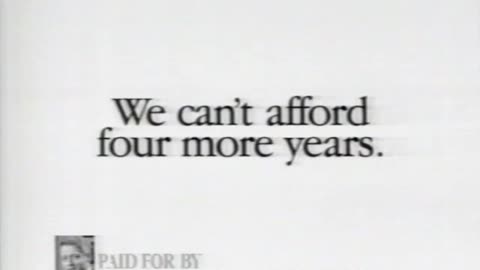 September 25, 1992 - Anti-George H.W. Bush Campaign Ad