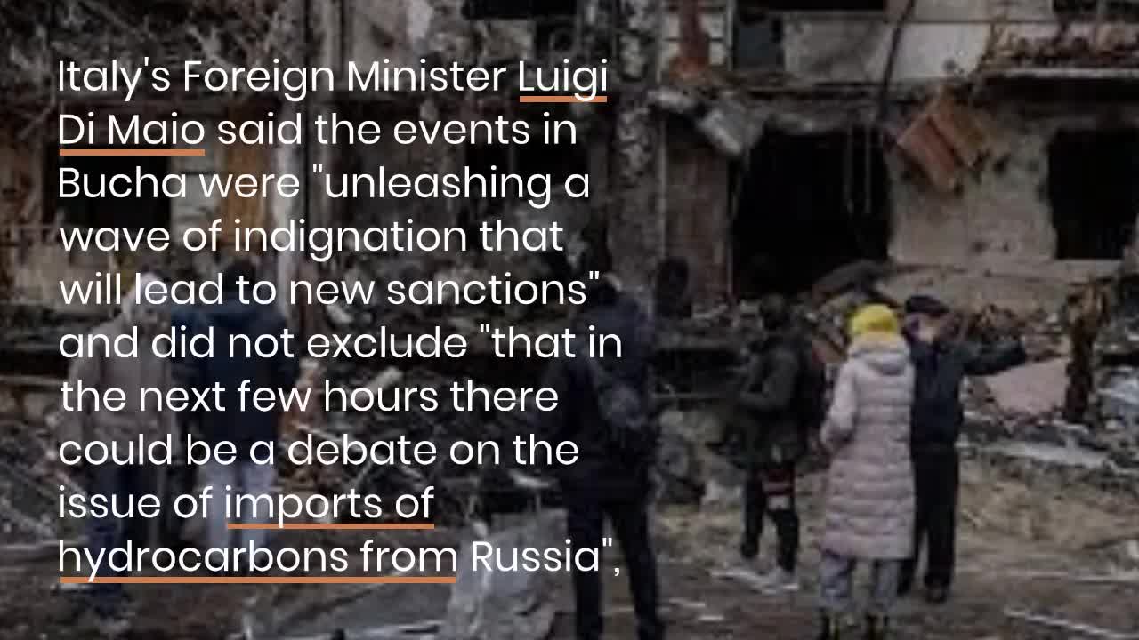 Germany says West to agree more sanctions on Russia after Bucha killings