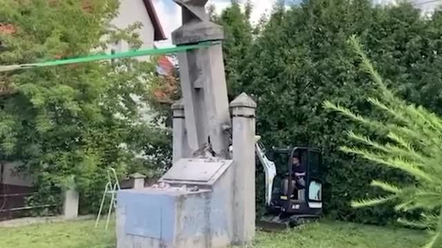 A monument to the Red Army soldiers, 600 000 of whom died during the liberation of Poland