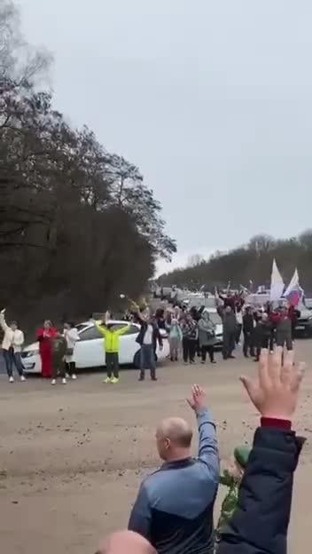 Russian forces are going to the front lines