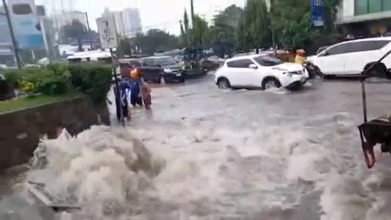 Flood in Cebu City, Philippines 🇵🇭 (01.08.2024