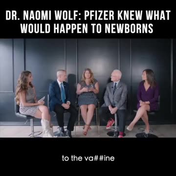 Pfizer knew what would happen to newborns!