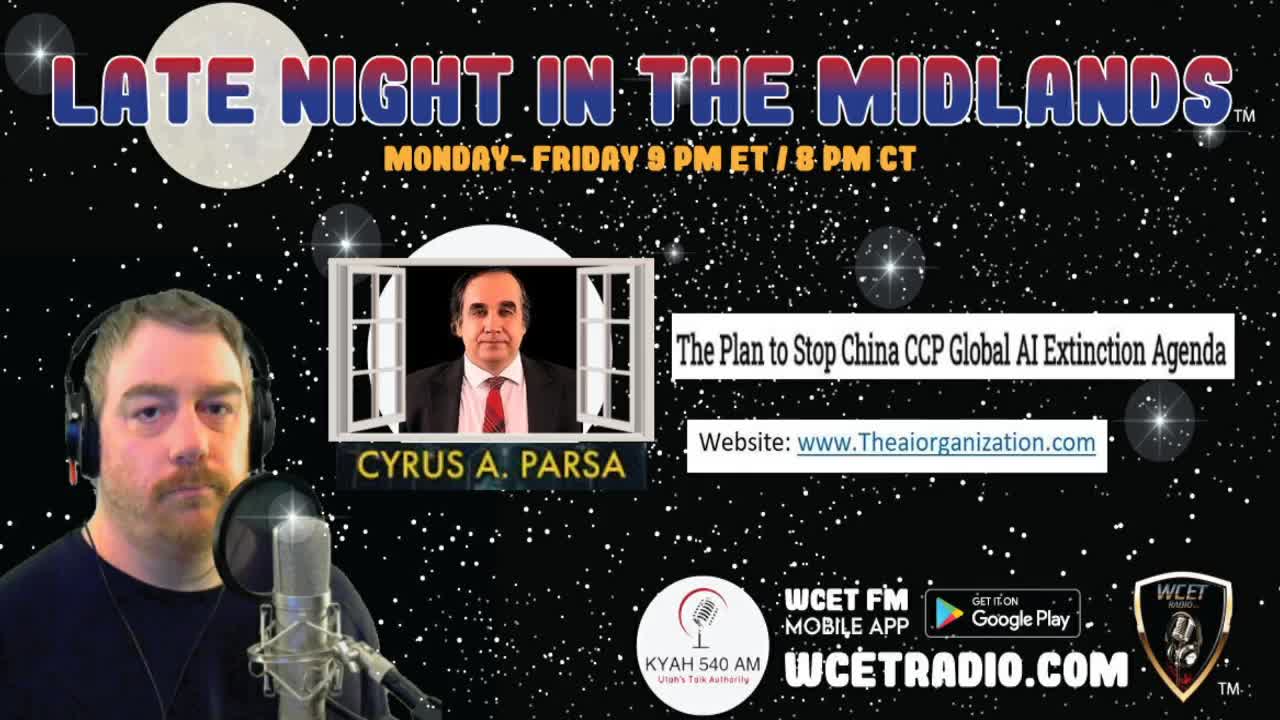 The Plan to Stop China CCP Global AI Extinction Agenda with Cyrus A Parsa