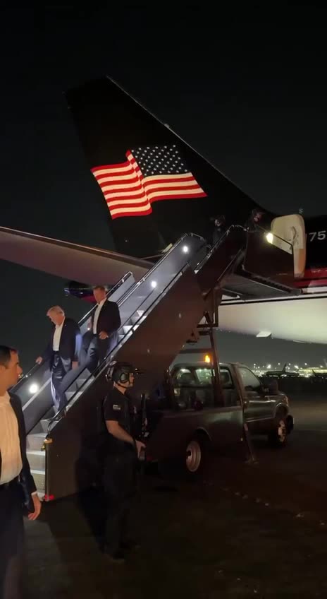 Trump appears in public after assassination attempt in PA