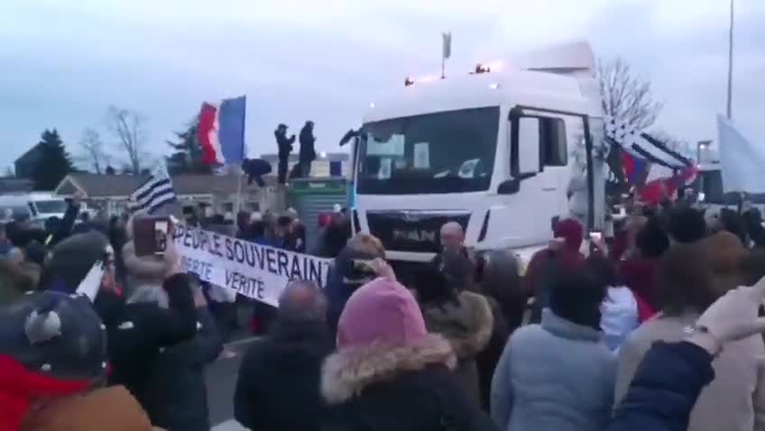 French Freedom Convoys around the country are getting ready for Brussels