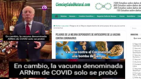 Las inyecciones contra C0 V 1D no son vacunas, son terapias genéticas experimentales