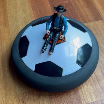 Clay is really getting into the spirit of international soccer