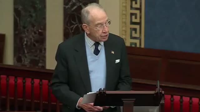 Sen. Chuck Grassley On The Durham Investigation!