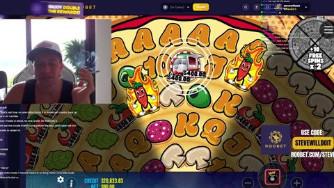 Stream Recap: Use code "stevewilldoit" on Roobet 
