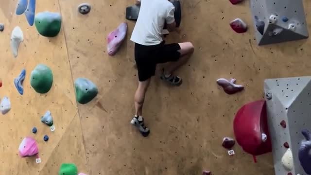indoor climbing challenge