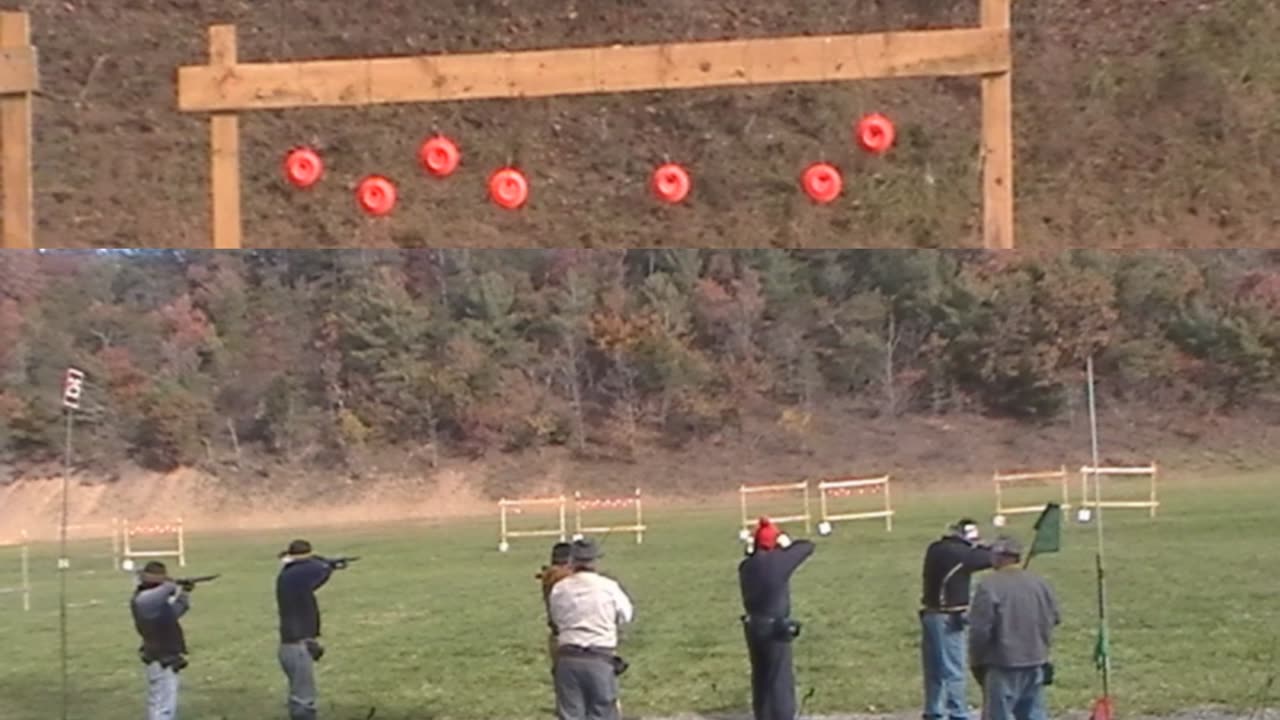 2024 halloween musket hanging pigeons at 50 yards