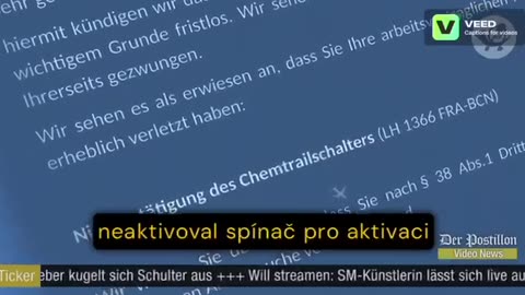 Pilot vypovídá o chemtrails u Luthansy