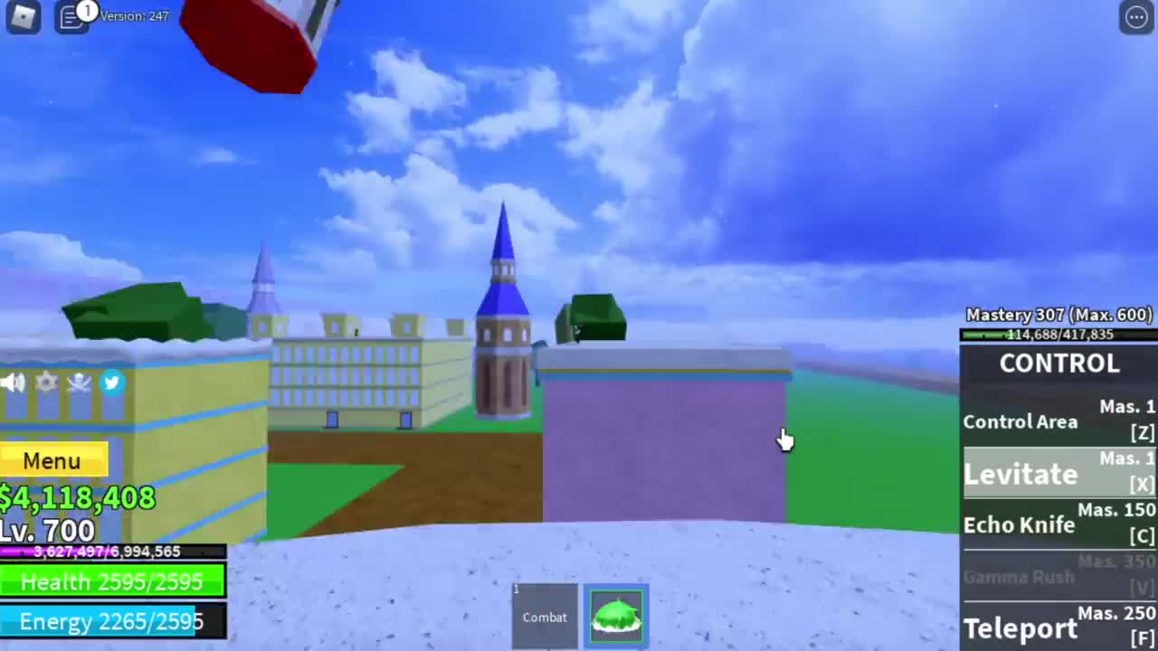 LVL1 Noob gets CONTROL FRUIT, reach 2nd SEA Unlock Powers BLOXFRUITS