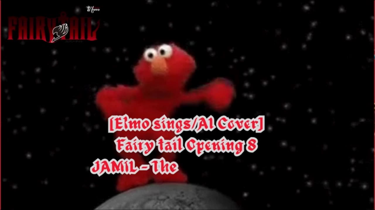 [Elmo sings/AI Cover] Fairy tail Opening 8 | JAMIL - The Rock City Boy