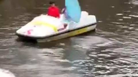 Attempting to skimboard