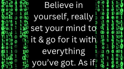 You Can Do Anything If... #shorts