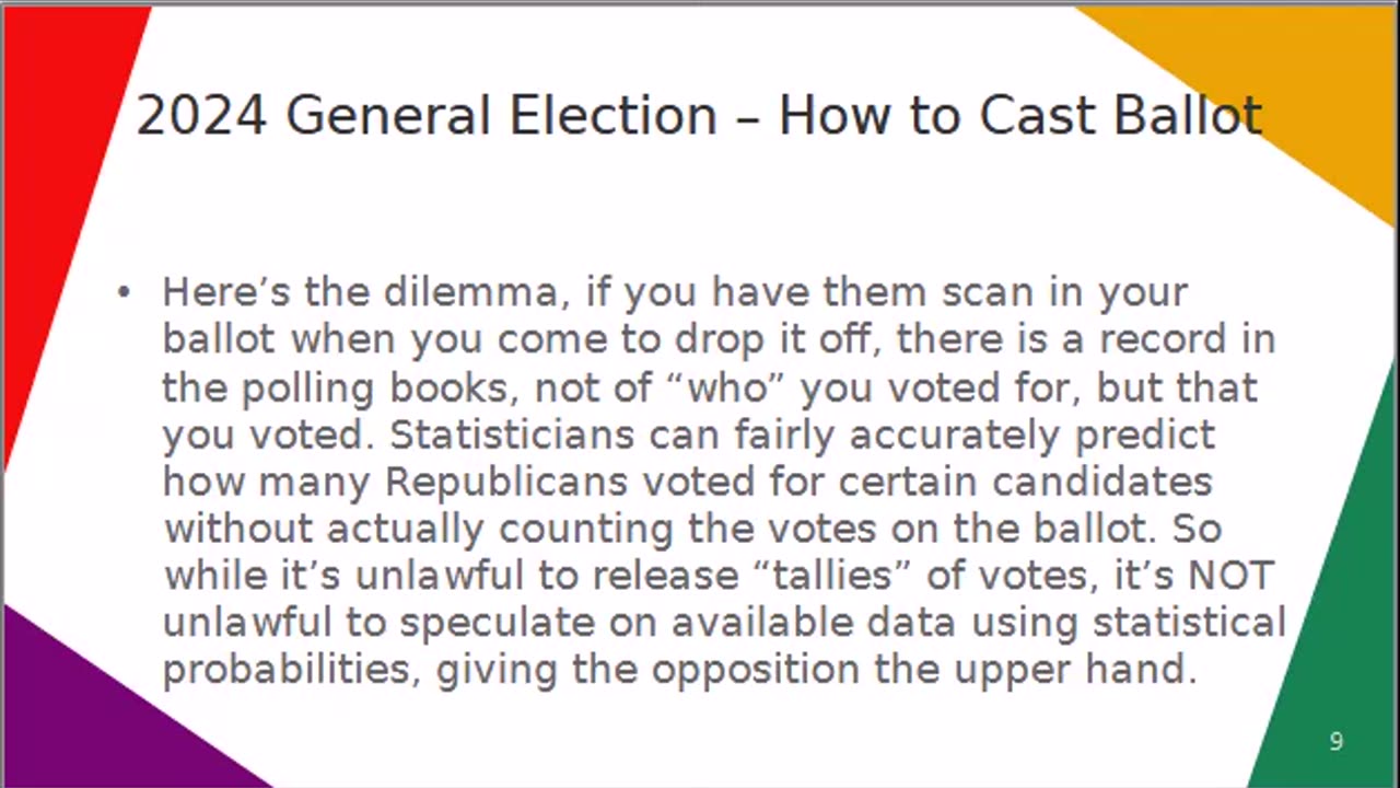 How to cast your ballot 2024