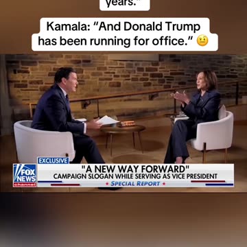 Kamala Harris Blames Trump for the Economy: Hilarious Moment
