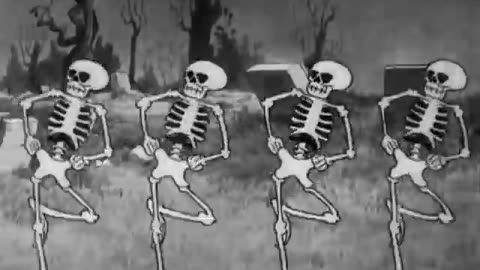 the skeleton dance