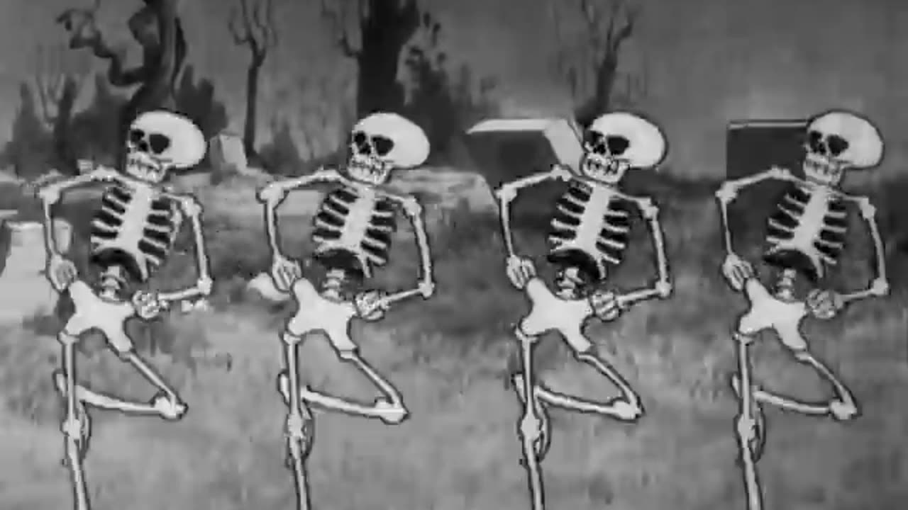 the skeleton dance