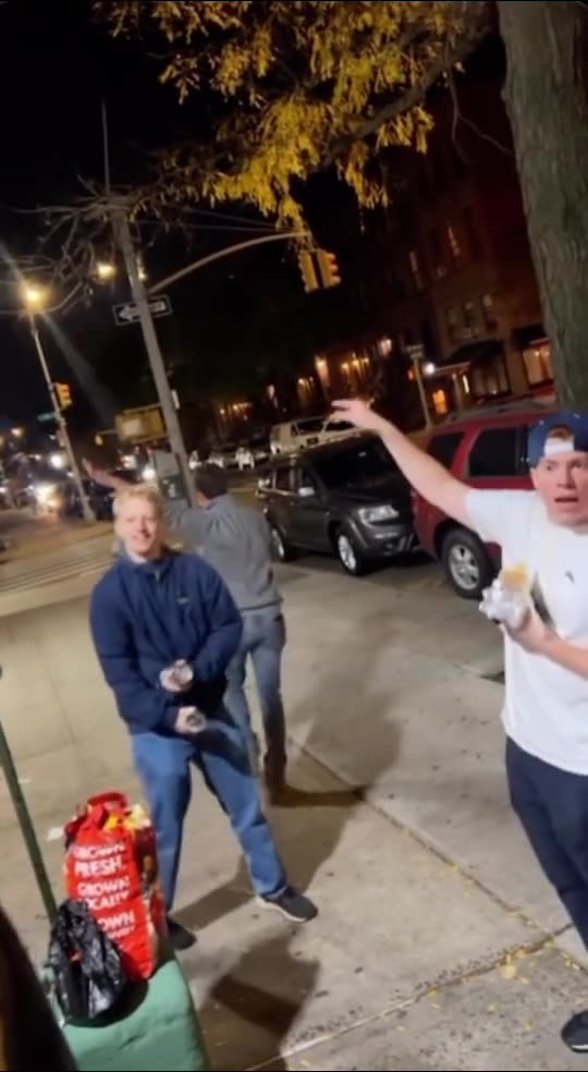 Drunks in Harlem Show Solidarity in Hilarious Fashion