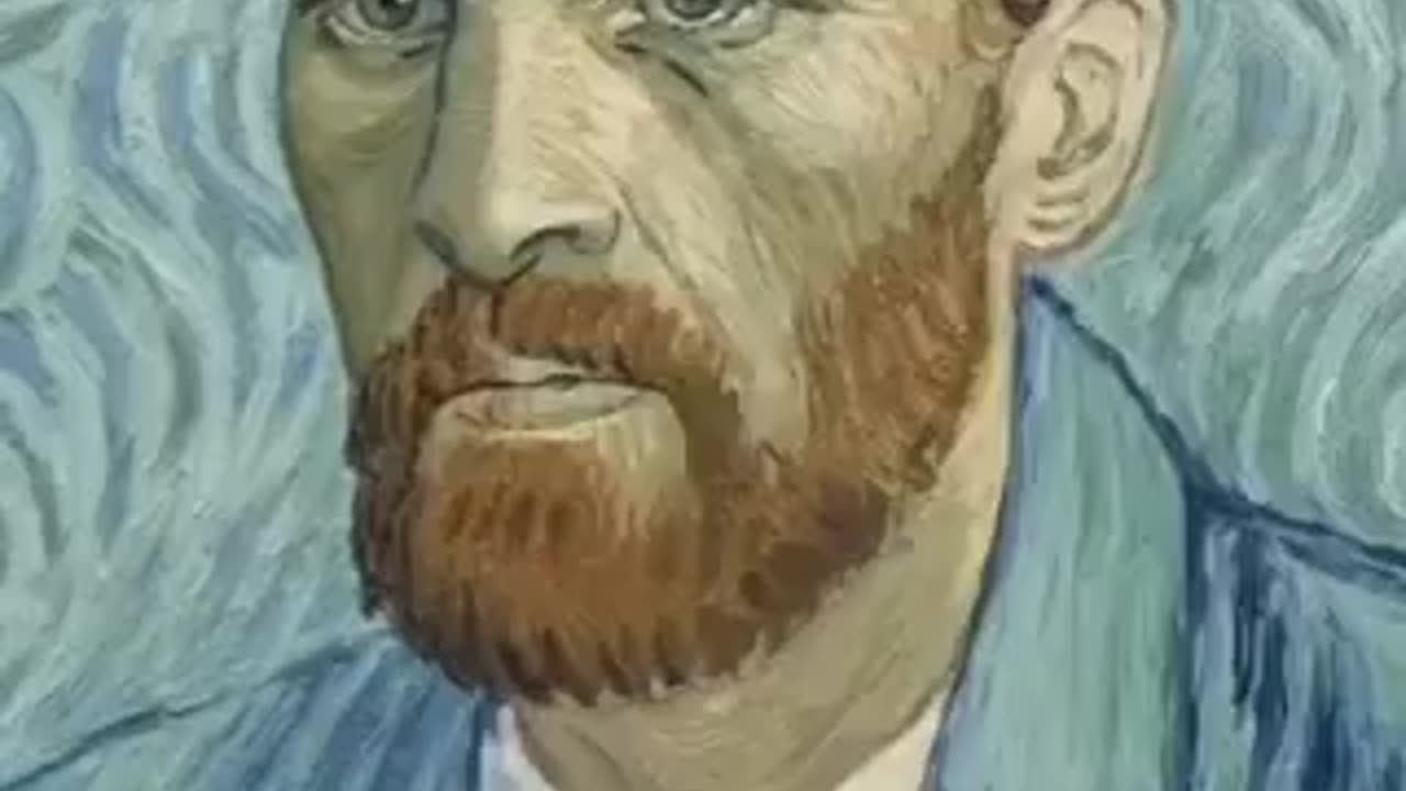 AI video featuring Van Gogh in a concise format #shortvideo