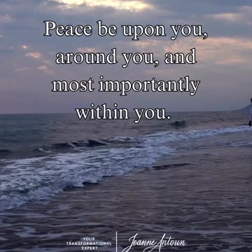 ☝ Choose peace as though peace is all there is.⁣ #peace #quotes #lifemotivation