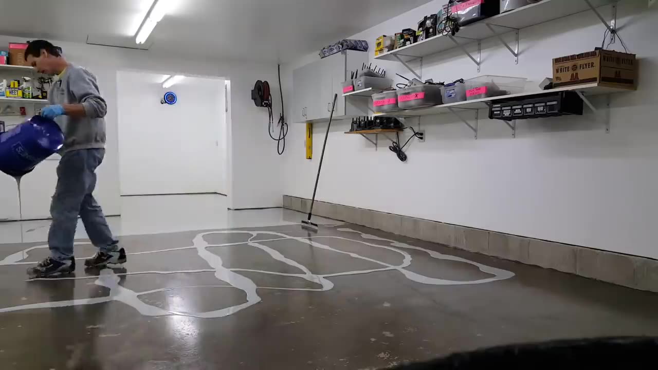 How To Epoxy Coat Your Garage Floor _ Must Watch For Diy'rs