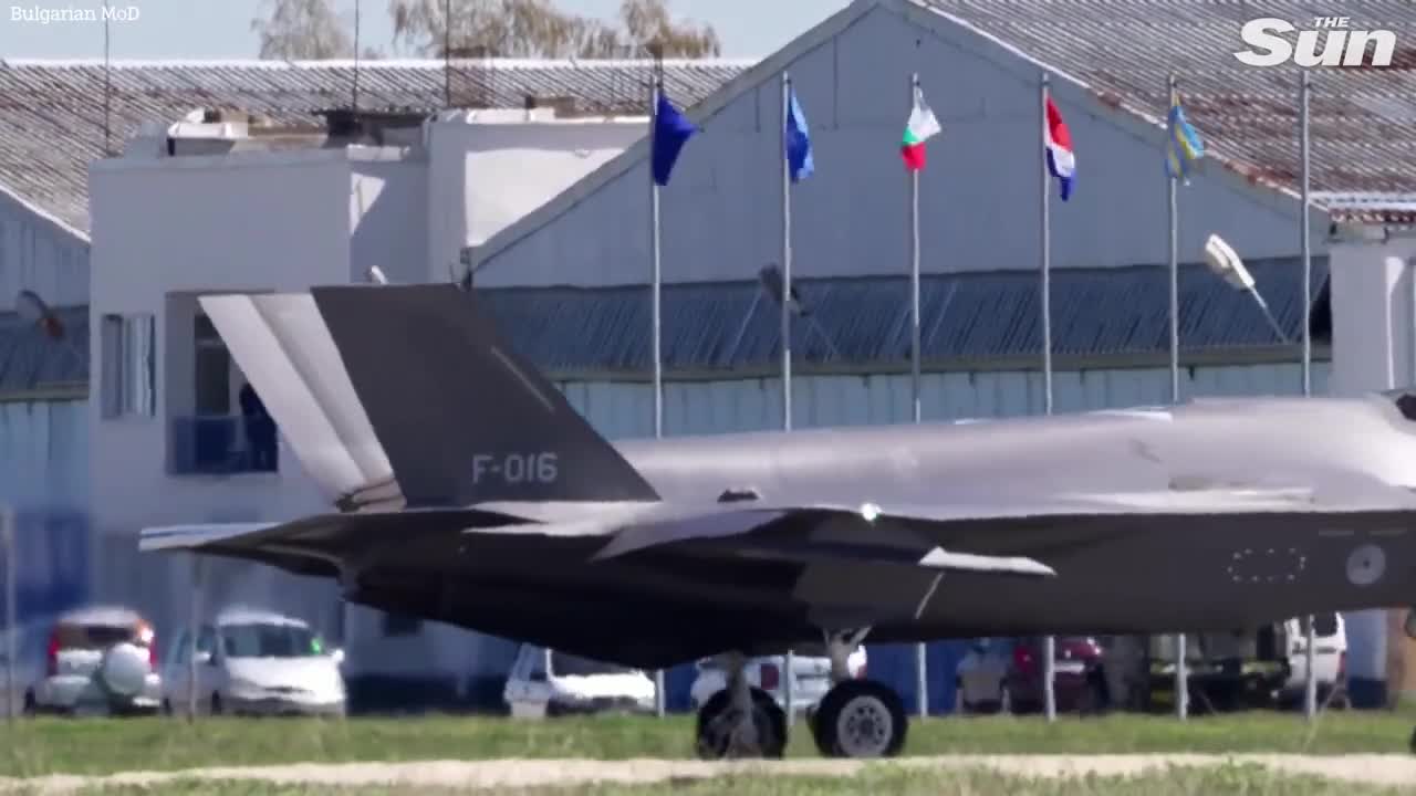 Netherlands sends four F-35 fighter jets to NATO ally Bulgaria