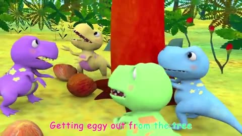 Five Little Dinosaurs | CoComelon Nursery Rhymes & Kids Songs