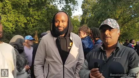 Speakers Corner_Scraps Takes Away A Muslim As He Has a Good Conversation With Un