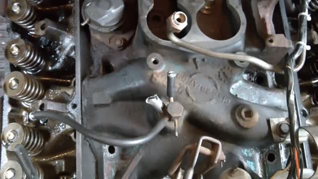 Dodge 360 restoration part 1 removing the intake manifold.