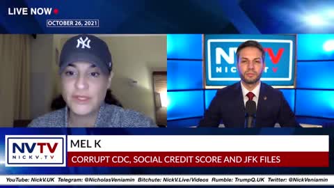 Mel K and Nicholas Veniamin 10-26-21