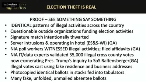 MARIA ZACK'S EARTH SHATTERING ELECTION FRAUD TESTIMONY - KANSAS SENATE HEARING